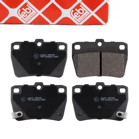 febi 16723 Bremsbel&auml;ge Bremsbelagsatz f&uuml;r TOYOTA RAV 4 1 A1 2 1.8 2.0 hinten 04466-42010