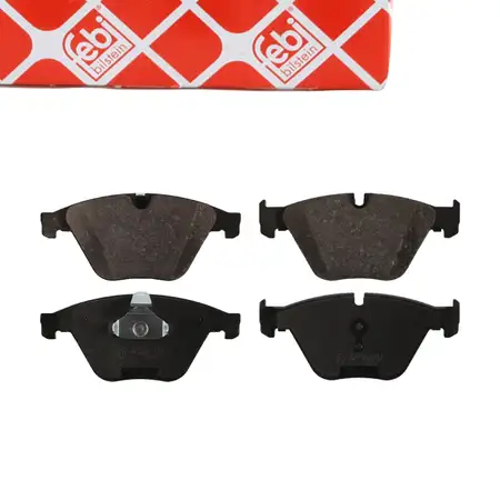 febi 16865 Bremsbel&auml;ge Bremsbelagsatz Bremskl&ouml;tze Bremssteine vorne