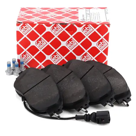 febi 16868 Bremsbel&auml;ge + Sensor f&uuml;r VW Golf 7 8 Passat B7 B8 Tiguan AUDI A3 8V 8Y Q2 vorne