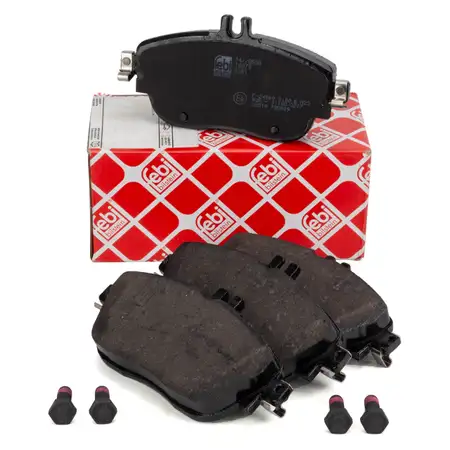 febi Bremsbel&auml;ge Bremsbelagsatz f&uuml;r MERCEDES W176 W246 W242 CLA C117 X117 GLA X156 vorne