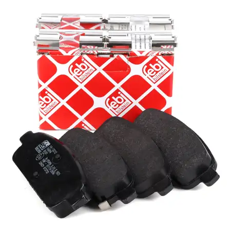 febi Bremsbel&auml;ge Bremsbelagsatz f&uuml;r OPEL Astra H J Mokka Zafira Tourer C Cascada hinten