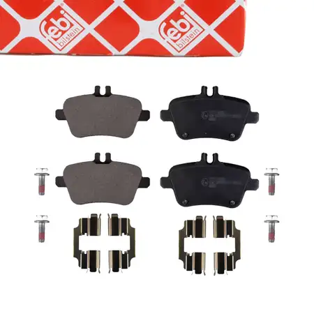 febi Bremsbel&auml;ge f&uuml;r MERCEDES-BENZ W176 W242 W246 C117 X117 X156 R172 hinten 0064202320