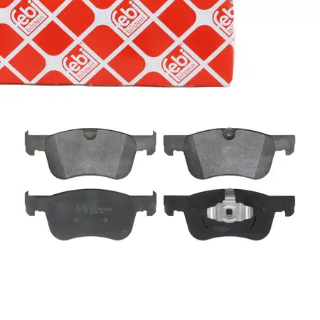 febi Bremsbel&auml;ge Bremsbelagsatz f&uuml;r CITROEN Berlingo PEUGEOT Partner OPEL Combo vorne
