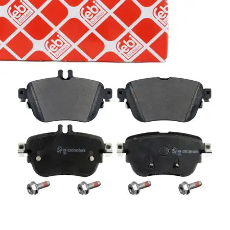 febi Bremsbel&auml;ge Bremsbelagsatz f&uuml;r MERCEDES E-Klasse W213 S213 A238 C238 CLS C257 hinten