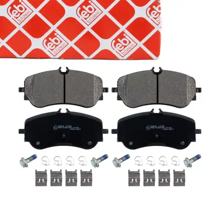 febi 16985 Bremsbel&auml;ge Bremsbelagsatz f&uuml;r VW Amarok Crafter MAN TGE hinten 2H6698451A