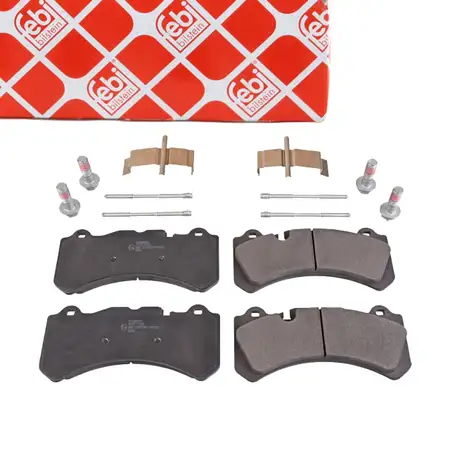 febi 16980 Bremsbel&auml;ge Bremsbelagsatz f&uuml;r VOLVO S60 2 134 V60 1 bis Fgst.-Nr. 450008 vorne