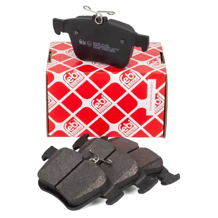 febi 16995 Bremsbel&auml;ge f&uuml;r VW Golf 7 Passat B8 Tiguan Touran A3 8V Leon 5F Superb 3 hinten