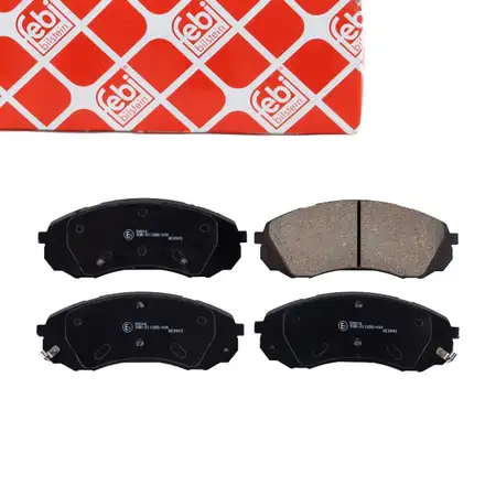 febi 170293 Bremsbel&auml;ge f&uuml;r HYUNDAI H-1/Starex A1 H-1 KIA Carnival Grand Carnival 3 vorne