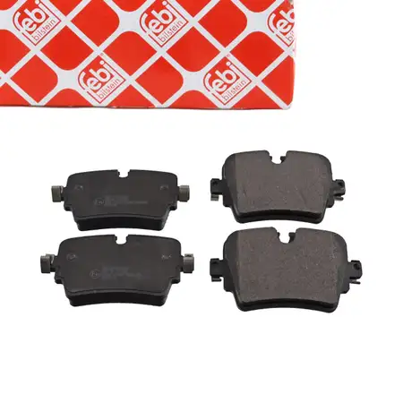 febi Bremsbel&auml;ge f&uuml;r JAGUAR F-Type 3.0 5.0 SCV6 SCV8 mit &Oslash; 380mm Scheiben hinten C2D49907