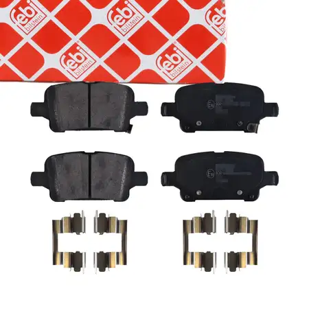 febi 171397 Bremsbel&auml;ge Bremsbelagsatz f&uuml;r OPEL Astra K 1.0-1.6 hinten 039021615