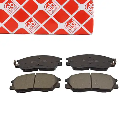 febi Bremsbel&auml;ge Bremsbelagsatz f&uuml;r HYUNDAI Terracan HP KIA Opirus SSANGYONG Rexton vorne