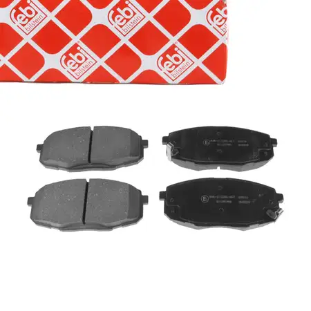 febi Bremsbel&auml;ge Bremsbelagsatz f&uuml;r KIA Cerato 2 Bj. 08.2010-06.2013 vorne 58101-1MA00