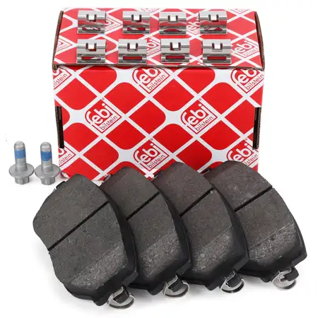 febi brake pads for RENAULT Clio 5, DACIA Jogger, Logan 3, Sandero 3, and NISSAN Micra 5 (front)