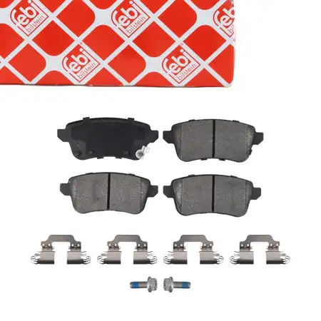febi 177631 Bremsbel&auml;ge Bremsbelagsatz f&uuml;r RENAULT Captur 2 HF_ hinten 440606659R