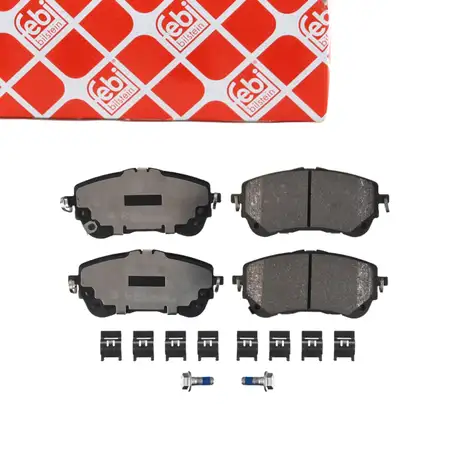 febi 181251 Bremsbel&auml;ge Bremskl&ouml;tze f&uuml;r TOYOTA Corolla _E21_ SUZUKI Swace AMZ_ vorne