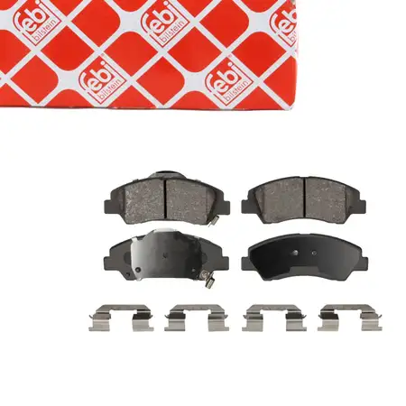febi 186405 Bremsbel&auml;ge f&uuml;r HYUNDAI i10 2 BA IA mit 252mm ab 09.2016 3 AC3 AI3 vorne