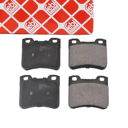 febi 116041 Bremsbel&auml;ge Bremsbelagsatz f&uuml;r CITROEN Saxo S0 S1 PEUGEOT 1 2 vorne 1611458280