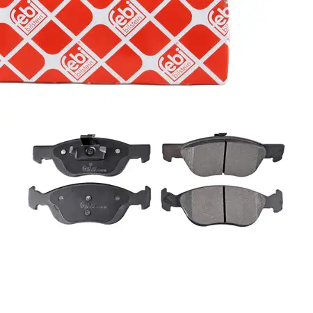 febi 116050 Bremsbel&auml;ge Bremsbelagsatz f&uuml;r FIAT Punto 188 1.3 1.9 JTD 1.4 vorne 71752986
