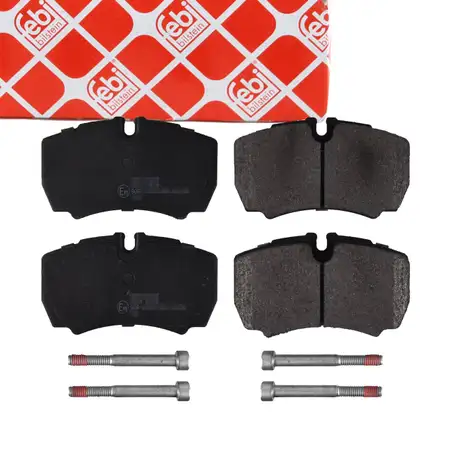 febi Bremsbel&auml;ge Bremsbelagsatz f&uuml;r FORD Transit 2.2 2.3 2.4 3.2 TDCi hinten 1718023