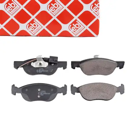 febi Bremsbel&auml;ge + Warnkontakt f&uuml;r FIAT Brava Bravo 182 Barchetta 183 Marea vorne 71753041