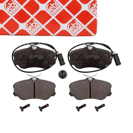 febi Bremsbel&auml;ge + Warnkontakt f&uuml;r ALFA ROMEO 2.0 T.S. Bj. 09.1992-09.1998 vorne 5895983