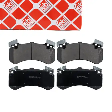 febi Bremsbel&auml;ge Bremsbelagsatz f&uuml;r AUDI A8 4H D4 mit &Oslash; 400mm Scheiben vorne 4G0698151AB