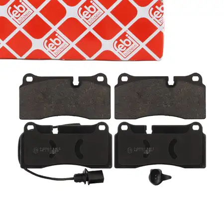 febi 116022 Bremsbel&auml;ge + Warnkontakt f&uuml;r AUDI 4S mit &Oslash; 356mm Scheiben hinten 420698451B