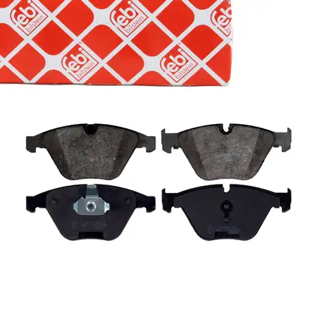 febi Bremsbel&auml;ge Bremsbelagsatz f&uuml;r BMW 3er E90 E91 E92 E93 5er E60 E61 X1 E84 Z4 vorne