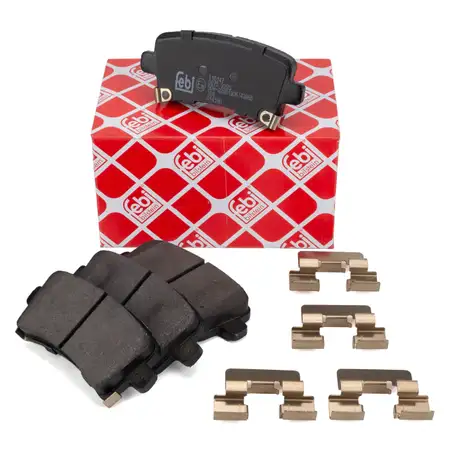 febi 116147 Bremsbel&auml;ge Bremskl&ouml;tze f&uuml;r OPEL Insignia A POC J60 SAAB 9-5 YS3G hinten