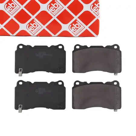 febi Bremsbel&auml;ge f&uuml;r OPEL Astra J GTC Insignia A VOLVO S60 2 TESLA Model S SAAB 9-5 vorne