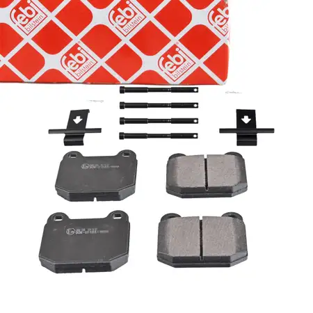 febi 116159 Bremsbel&auml;ge Bremsbelagsatz f&uuml;r OPEL Speedster 2.0 Turbo 2.2 vorne 4801292