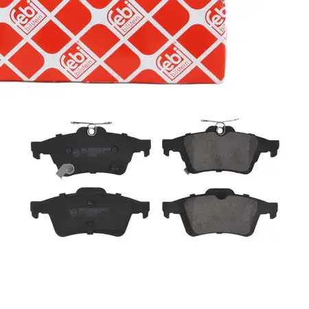 febi 116244 Bremsbel&auml;ge Bremsbelagsatz f&uuml;r FORD Focus 3 MK3 2.3 RS AWD hinten 1936698