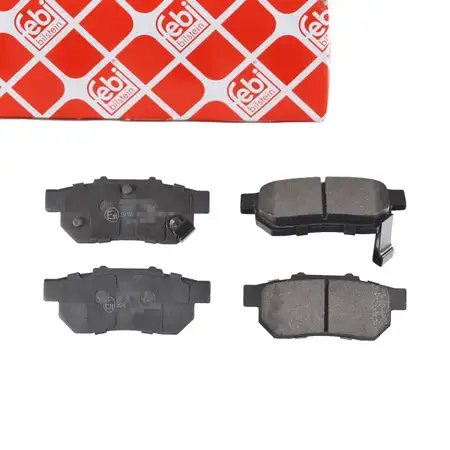 febi 116279 Bremsbel&auml;ge Bremsbelagsatz f&uuml;r HONDA Jazz GD GE GK hinten 43022-SAA-E50