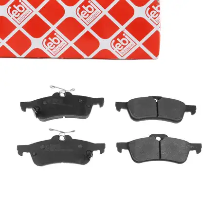 febi 116283 Bremsbel&auml;ge Bremsbelagsatz f&uuml;r HONDA Civic TOYOTA Yaris hinten 43022-TV0-E00