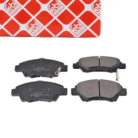 febi Bremsbel&auml;ge Bremsbelagsatz f&uuml;r HONDA Jazz GE GK CR-Z ZF Insight vorne 45022-SZT-G00