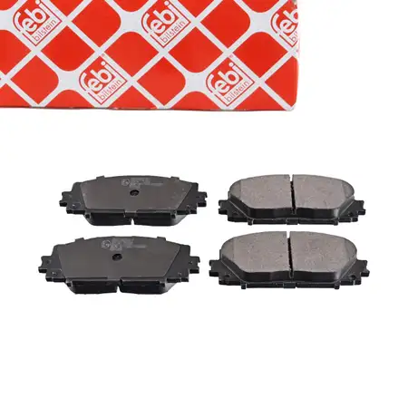 febi Bremsbel&auml;ge Bremsbelagsatz f&uuml;r TOYOTA Prius W3 Yaris P9 LEXUS CT vorne 04465-0W141