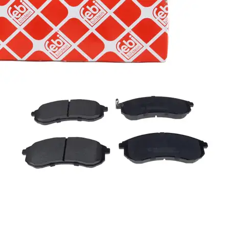 febi 116347 Bremsbel&auml;ge f&uuml;r MITSUBISHI K7T K6T K5T mit &Oslash; 314mm Scheiben vorne MR527564