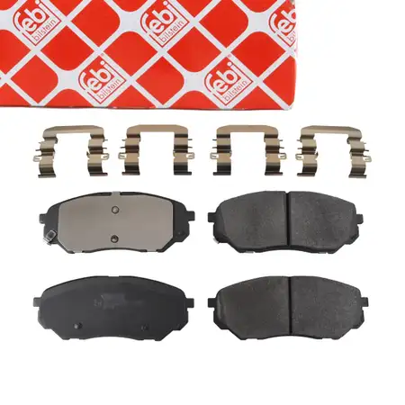 febi 116358 Bremsbel&auml;ge f&uuml;r KIA Sorento 3 UM mit &Oslash; 321mm Scheiben vorne 58101-C5A70