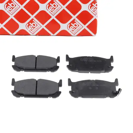 febi 116396 Bremsbel&auml;ge f&uuml;r MAZDA MX5 2 NB 1.6 1.8 mit &Oslash; 276mm Scheiben hinten N0Y12648Z