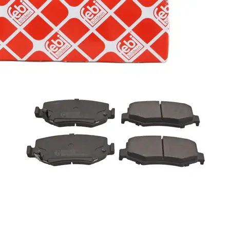 febi 116305 Bremsbel&auml;ge Bremsbelagsatz f&uuml;r JEEP Cherokee KK Wrangler 3 hinten 68003776AA