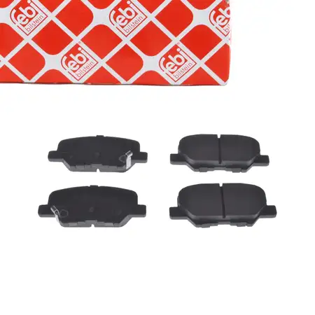 febi 116317 Bremsbel&auml;ge f&uuml;r MAZDA 6 CITROEN PEUGEOT 4008 MITSUBISHI ASX Outlander 3 hinten