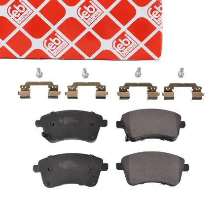 febi Brake Pads Brake Pad Set for KIA Venga YN 1.4 1.6 Model Year 02/2010 Front 58101-1PA00