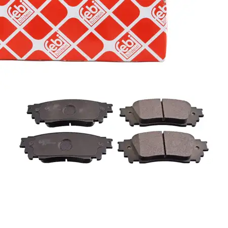 febi 116414 Bremsbel&auml;ge Bremsbelagsatz f&uuml;r LEXUS NX Z1 200 200t 300h AWD 2.0 2.5 hinten