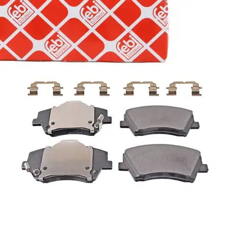 febi 116418 Bremsbel&auml;ge f&uuml;r HYUNDAI Ioniq AE KIA Niro 1 DE 1.6 GDI vorne 58101-G2A00
