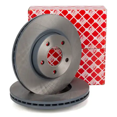 febi 24565 Bremsscheiben f&uuml;r FORD Focus 2 3 C-Max 1 2 VOLVO C30 2 C70 2 S40 2 15" vorne