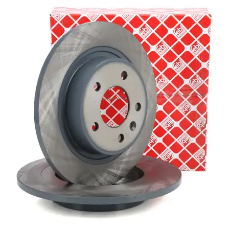 febi 39189 Bremsscheiben Satz f&uuml;r OPEL Astra J Cascada Zafira Tourer C POC J60 hinten