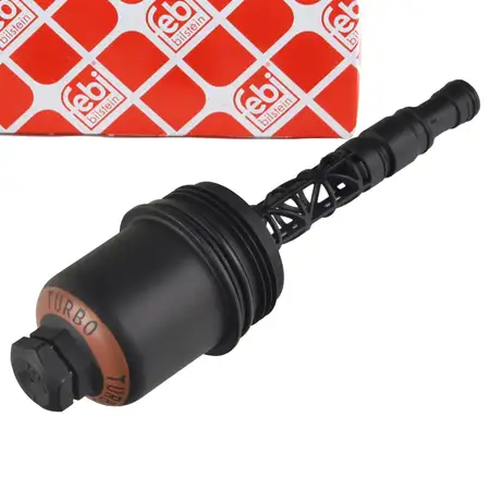 febi Deckel &Ouml;lfiltergeh&auml;use f&uuml;r MERCEDES C-Klasse W204 S204 E-Klasse W212 S212 R172 M271