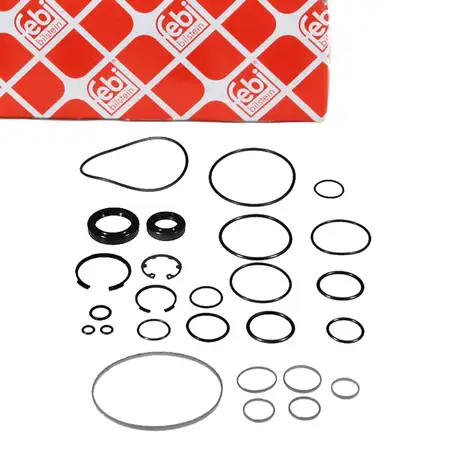 febi Dichtungssatz Gummidichtung Lenkgetriebe f&uuml;r MERCEDES-BENZ S-Klasse W116 SL C107 R107