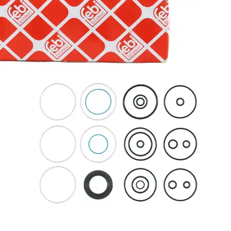 febi 23718 Dichtungssatz Gummidichtung Lenkgetriebe f&uuml;r MERCEDES E-Klasse W210 S210 VF210