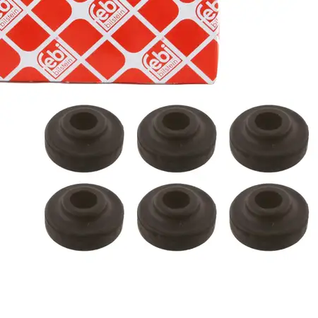 6x febi Dichtung Zylinderkopfschrauben f&uuml;r BMW 3er E36 M3 3.0 3.2 5er E39 540i 11121721879